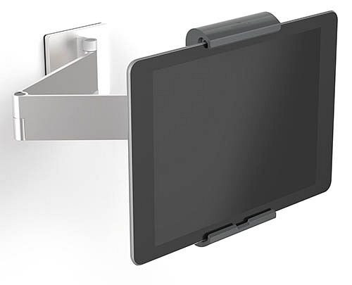 Bedrunka+Hirth Tablet Wand-Halterung mit Schwenkarm zur Anbringung an der Tragsäule, Maße in mm (BxTxH): 95 x 170 x 225, 07.8934TR