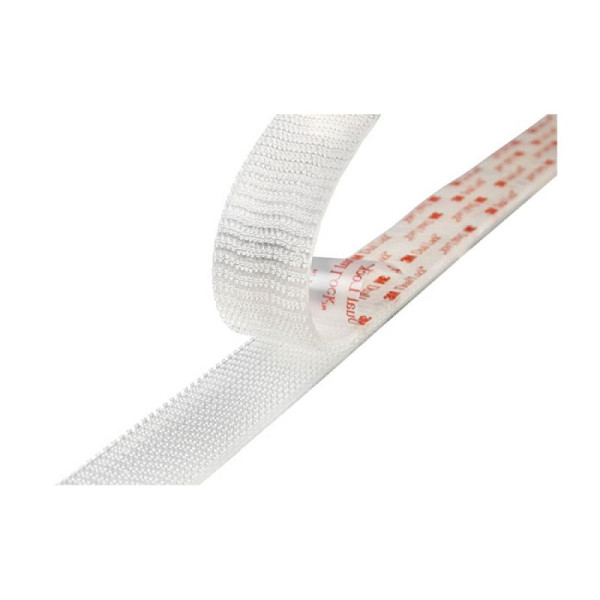 Stein HGS Klebe-Klettband, 25 mm, Kurzrolle transluzent, 3m3560