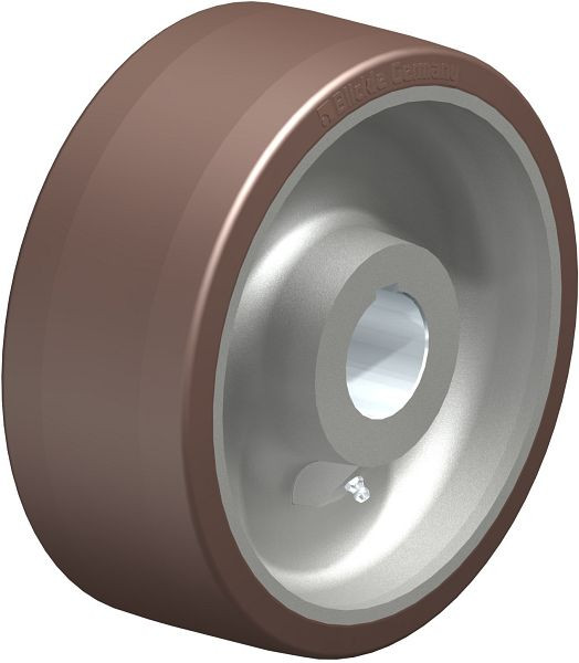 Blickle GBN 253/50H7 Rad aus Blickle Besthane®, Braun, 754356