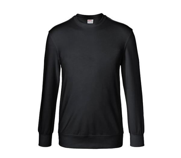 Kübler SHIRTS Sweatshirt, Farbe: schwarz, Größe: M, 5023 6330-99-M
