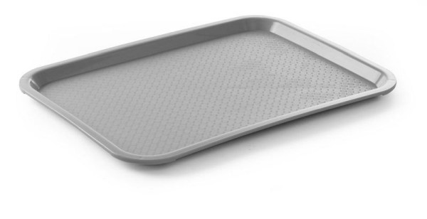 Hendi Serviertablett, LxBxH: 305x415x20 mm, Hellgrau, Fast Food Tablett, 878903
