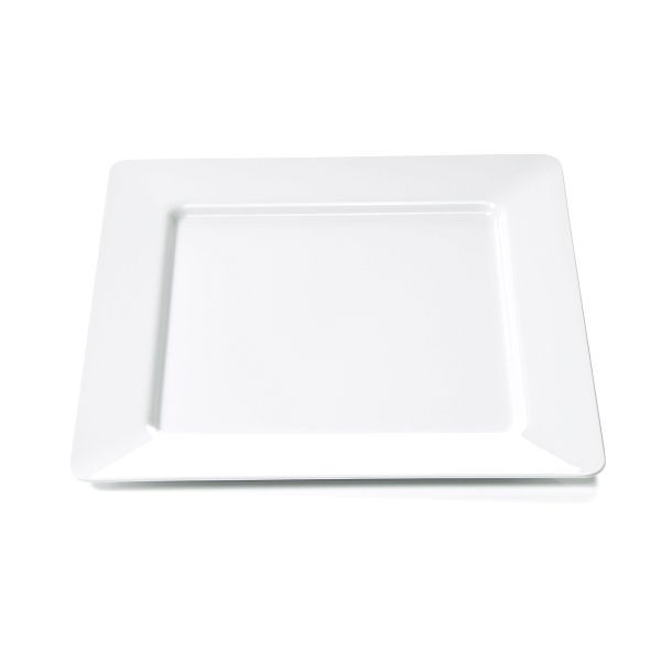 WAS Melamine Teller, flach, 28 x 28 cm, Melamin, VE: 12 Stück, 9365280