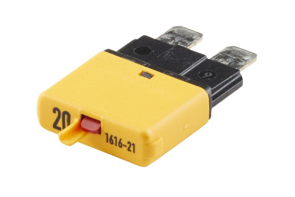 HELLA Sicherungsautomat, 20A, 32V, gelb, thermisch, 8JS 174 320-041