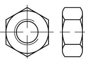 Sechskantmuttern ISO 4033 12 M 20 VE=S (50 Stück)