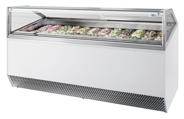 ISA Speiseeisvitrine MILLENNIUM 2.0 GE 170 H117, steckerfertig, Umluftkühlung, 453MIL011717051