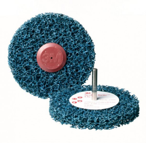 3M Scotch-Brite Roloc+ Grobreinigungsscheibe CG-ZR, 100 mm x 13 mm, S XCRS, VE: 10 Scheiben, 7100093978