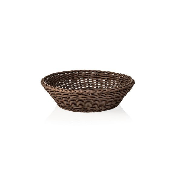 WAS Korb in der Farbe braun, 29 cm Durchmesser, 5074129