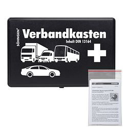 SÖHNGEN KFZ-Verbandkasten, DIN 13 164 plus, Beatmungstuch, 3004010