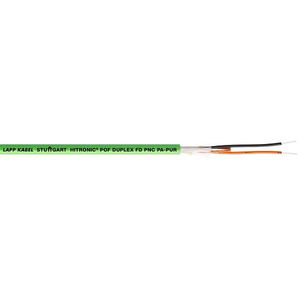 LAPP LWL-Kabel HITRONIC® POF DUPLEX FD PNC PA-PUR, VE: 500 Meter, 28351002/500