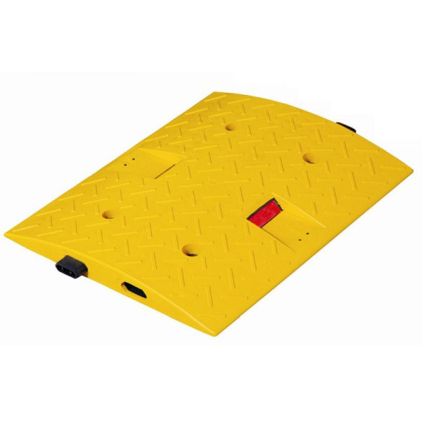 Stein HGS Temposchwelle<30 km/h mit Stecksystem, Endstück,gelb/200mm, 10016