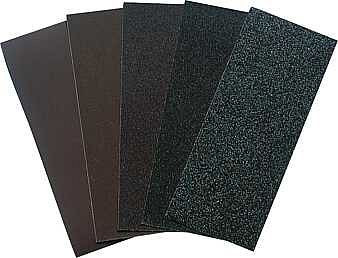 Iwetec Gewebe-Schleifbogen, 230 x 280 mm / K 80, VE: 10 Stück, 662003