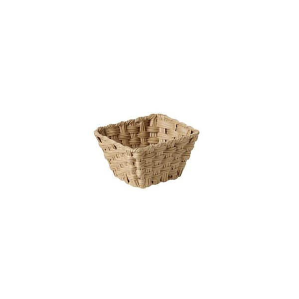 APS GN 1/6 Korb TWIRL - Polypropylen braun, 17,6 x 16,2 cm, Höhe 10 cm, GN-System, mit Edelstahldraht, 40374