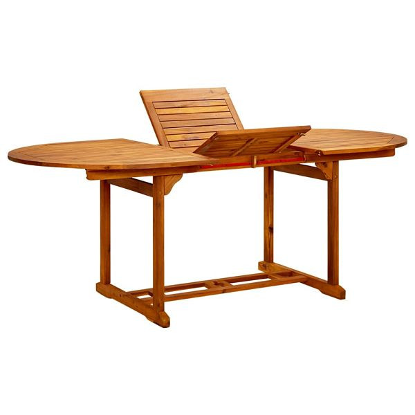 vidaXL Gartentisch 200x100x75 cm Massivholz Akazie, 41818
