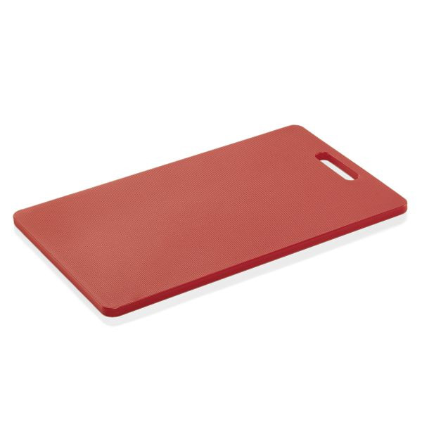 WAS Schneidbrett HACCP, 40 x 25 x 1,2 cm, rot, Polyethylen, 1833401