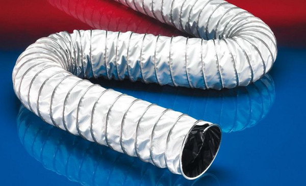 Norres Absaug- und Gebläseschlauch, CP PTFE/GLASS-INOX 471 EC, Durchmesser: 300 mm, 471-0300-1003-0000000300