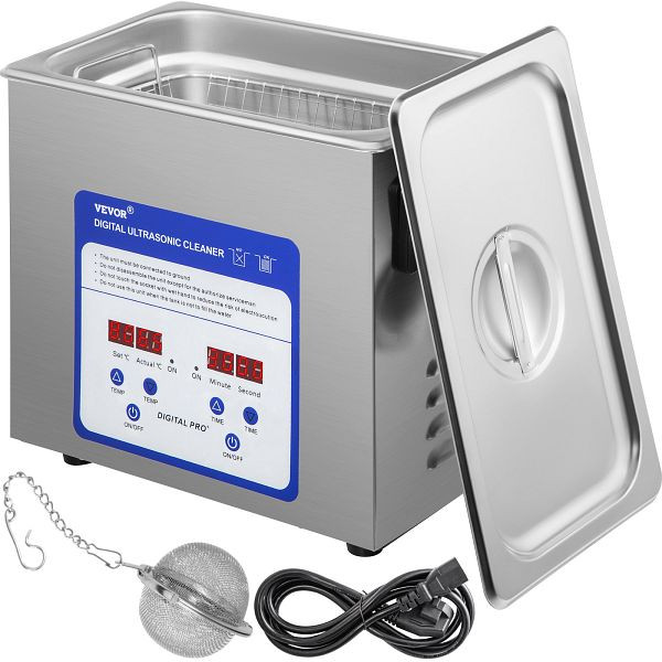 VEVOR Ultraschall Reinigungsgerät 3 L, 120 W, 40 kHz, Q3.2L316-220VKR71V2