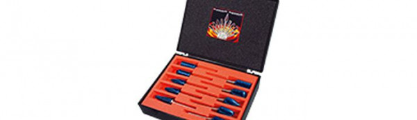 Karnasch unbeschichtet 10-er Frässtift-Satz d=12mm DINNORM, 114911U