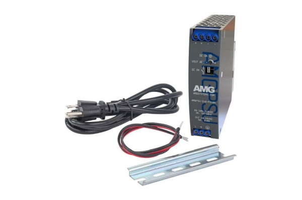AMG Systems 52VDC, 240W (4,6A) industrielles Hutschienennetzteil, inklusive EU Netzkabel, AMGPSU-I48-P240A-K