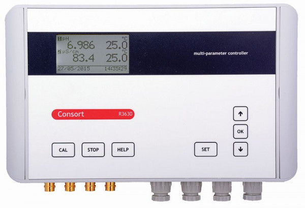 Consort R3630 Set Schwimmbad freies CHLOR, Konfektioniertes Set zur Schwimmbad-Regulierung, R3630POOL