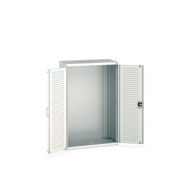 bott cubio Flügeltürschrank, BxTxH: 1050x525x1600mm, RAL 7035, Lichtgrau, 40013017.16V