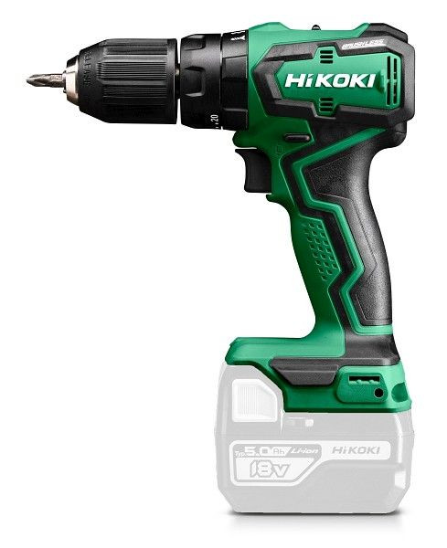 HiKOKI 18V Akku Schlagbohrschrauber (Brushless), ohne Akku, ohne Ladegerät, DV18DD (Basic) (HSC II), DV18DDW2Z