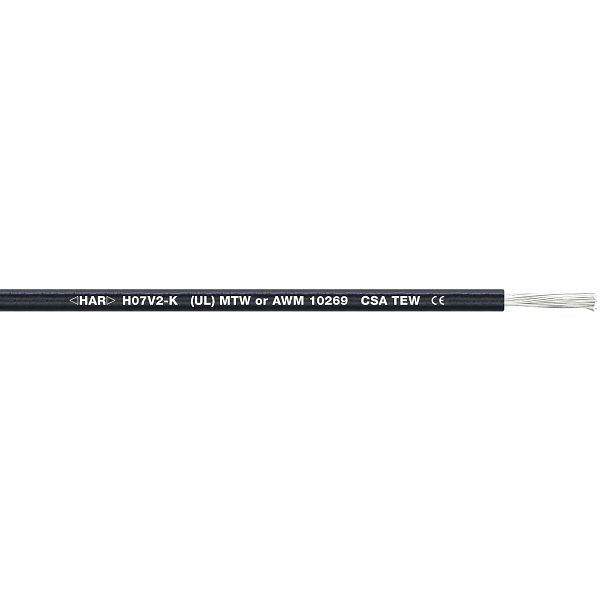 LAPP Einzelader Multi-Standard SC 2.2 EMBOSS 1X1,5, Schwarz, VE: 1500 Meter, 4150401K/1500