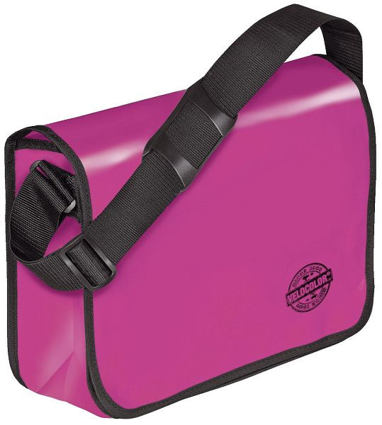 VELOCOLOR Umhängetasche - 375 x 315 x 110 mm, LKW-Plane, pink, 7000 371