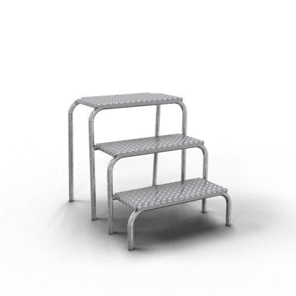 STEIN HGS Steigtritt dreistufig 600mm hoch, 80496.0001