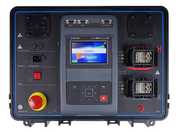 Metrel Transformator Prüfgerät Winding Resistance Analyser Wicklungswiderstandes 10mA bis 20A/Kabellänge je 10m, MI 3281 10M, 20993642