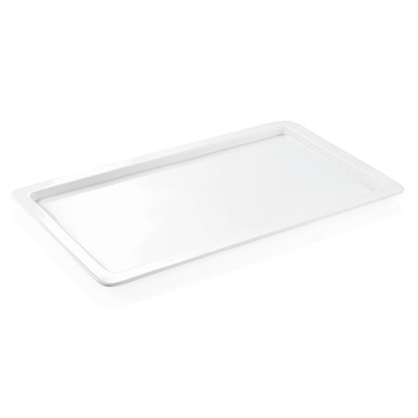 WAS Platte GN 1/1-010 mm, Porzellan, 4911010, 4044925056700