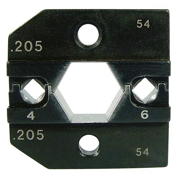 Haupa Crimpeinsatz für Solarkontakte Huber & Suhner, Querschnitt: 4 bis 6 mm², 212208
