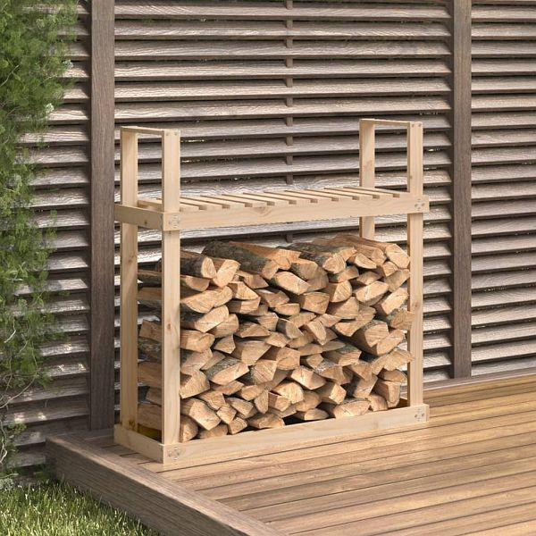 vidaXL Kaminholzregal 110x35x108,5 cm Massivholz Kiefer, 823857