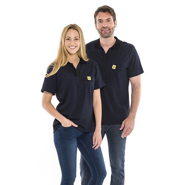 SafeGuard ESD-Poloshirt navyblau, 210g/qm Größe 4XL, DSWL44393