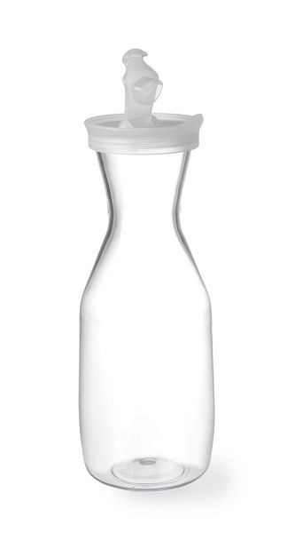 Hendi Karaffe, 1 L, ØxH: 92x245 mm, Deckel mit Schnekklappe, 425763