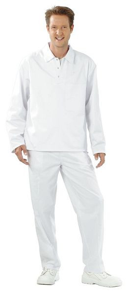Planam Food Herren Schlupfhemd, reinweiß, Größe 4XL, 5370068