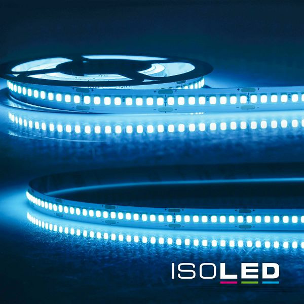 ISOLED LED HEQ Skyblue Flexband, 24V DC, 22W, IP20, 5m Rolle, 240 LED/m, 116310