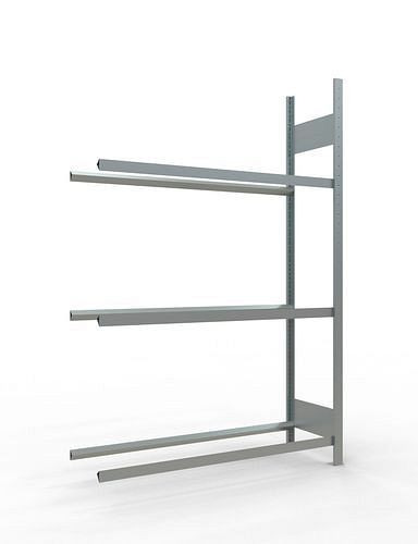 Schulte Reifenregal, Anbaufeld, 3 Lagerebenen, Fachbreite 1300 mm, 1306 x 436 x 2000 mm, 278848
