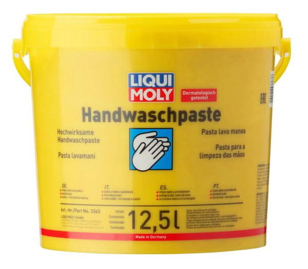 LIQUI MOLY Handwaschpaste, Eimer Kunststoff, VE: 12,5 Liter, 3363