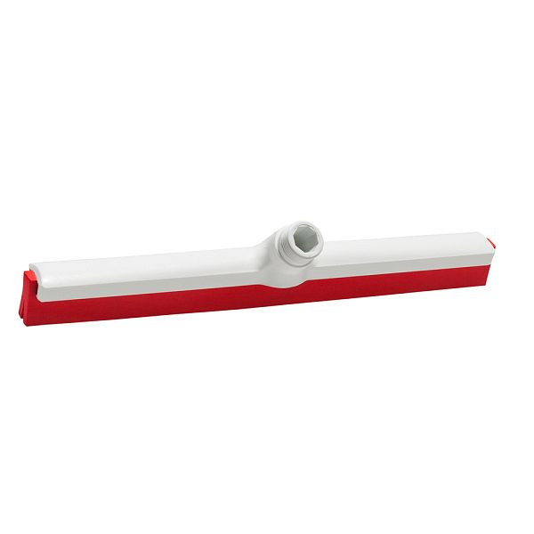 Haug Bürsten Wasserschieber, 2-lippig, 420 mm, rot Lebensmittelgummi, 420 x 35 x 25 mm, VE: 10 Stück, T87901