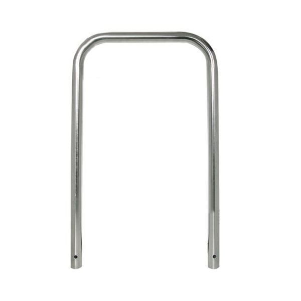 Stein HGS Anlehnbügel/Absperrbügel, 800mm/ohne Querholm, zum Einbetonieren, Gesamthöhe 1200 mm, 449.09