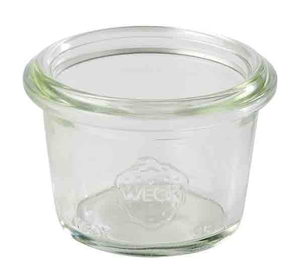 APS Gourmet-Gläser, Ø 5 cm, Höhe: 3,5 cm, Mini-Sturz-Form 35 ml, VE: 12 Stück, 82359