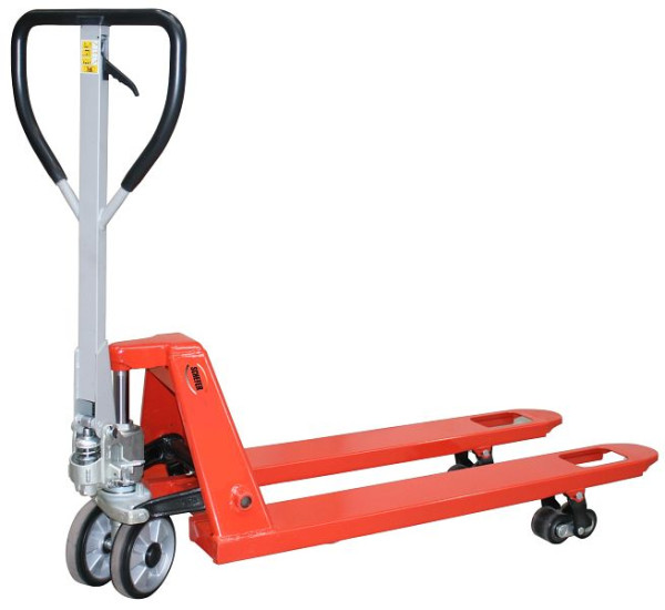 Schefer Gabelhubwagen 2500 kg - 600 mm Premium mit kurzer Gabel, 1101042RTP600