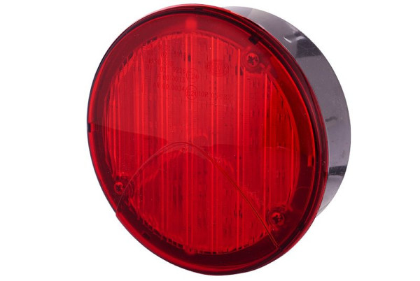 HELLA Heckleuchte - LED - 24V - Anbau/geschraubt - Lichtscheibenfarbe: rot - LED-Lichtfarbe: rot - 500mm - offene Kabelenden - links/rechts, 2SB 964 169-301