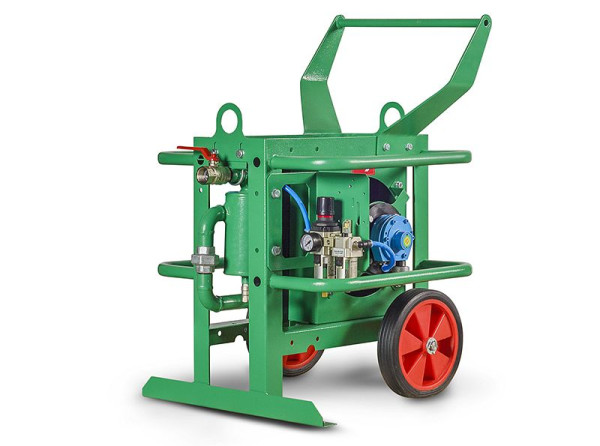 Contracor Druckluftnachkühler, Volumenstrom 3 m³/min, G1" Anschluss, Druckluftantrieb, 14320001