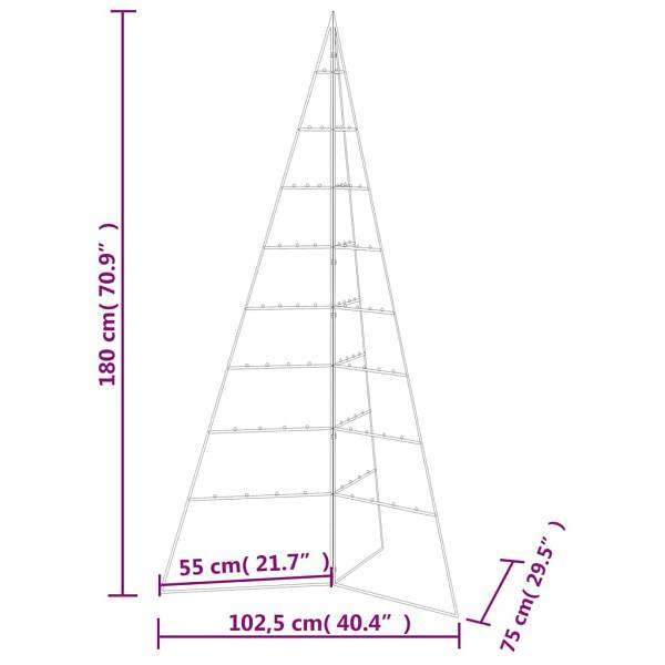 vidaXL Metall-Weihnachtsbaum für Dekorationen Schwarz 180 cm 359602 günstig versandkostenfrei online kaufen: große Auswahl günstige Preise