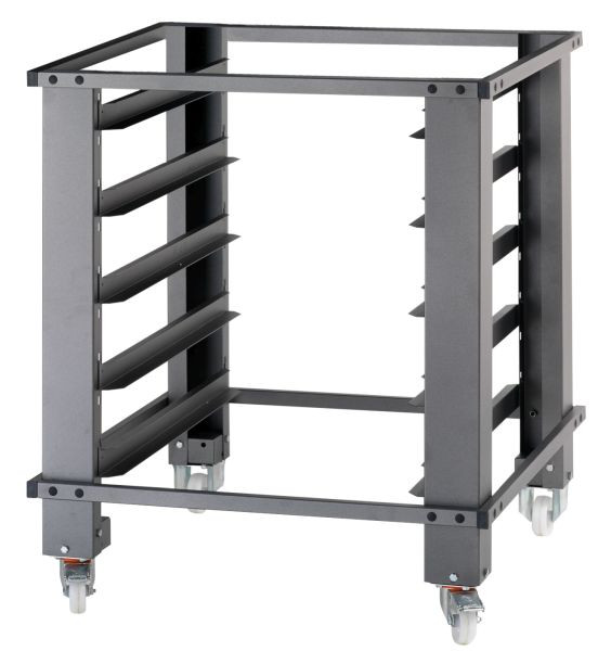 MORETTI Untergestell S-PT/70 für Serie iDeck 72.72, für max. 10 Backbleche 600 x 400 mm, mit 3 Paar Backblechtragschienen, 493072072171