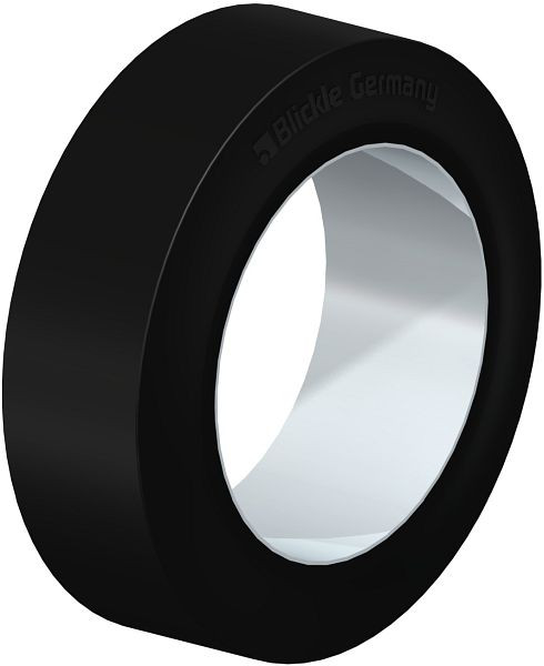 Blickle BEV 620x200/410-ZST Bandage / Reifen aus Elastik-Vollgummi, Schwarz, 165258