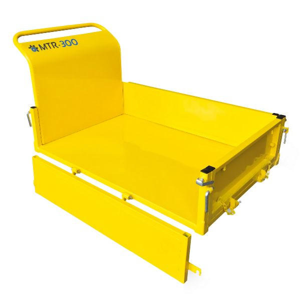 BAMATO Bordwandaufsatz für Raupendumper MTR-300, MTR-300G und MTR-300H, MTR300MUS
