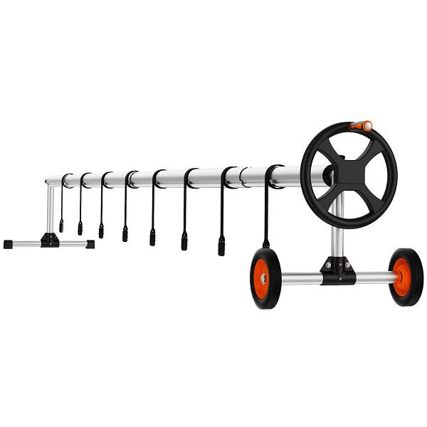 VEVOR Poolfolienaufroller Aluminiumlegierung 6008x575x620mm 5 Sektionen Plane 40kg Gewichtskapazität Aufrollsystem Solarplane, YCGJPDXYC18FG1KZ9V0