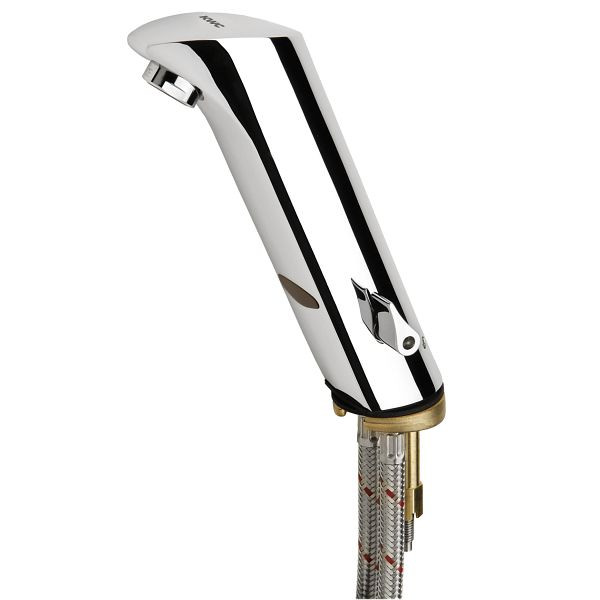 KWC Standbatterie, PROTRONIC-S, opto-elektronisch gesteuert, Mischer, Messing poliert verchromt, mit Temperaturwahlhebel, 6 V Batterie, 2000067773